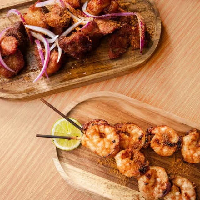 Shrimp Khebab.