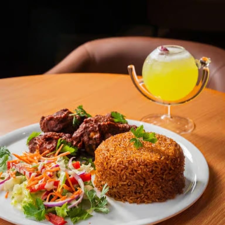 Jollof Rice.