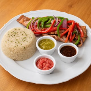 Red Snapper And Pepper Sauce