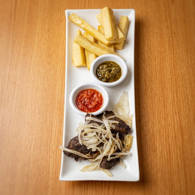 Grilled Meenama Lamb.