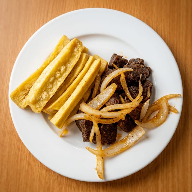 Fried Yam.